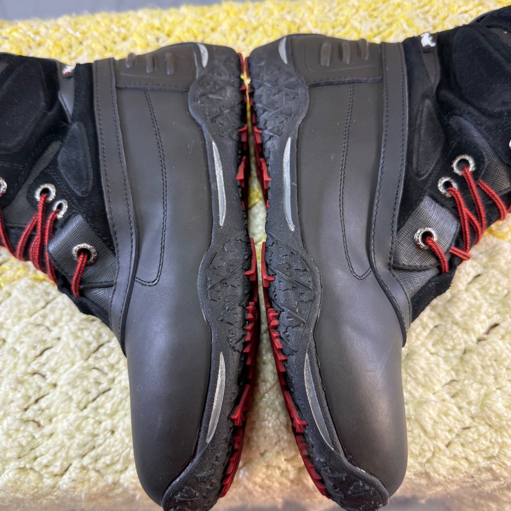 Pajar Canada Waterproof Winter Snow Boots Black Red Laces Womens 8-8.5 beautiful - Picture 15 of 16